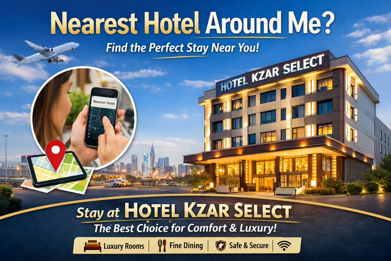 nearest hotel around me