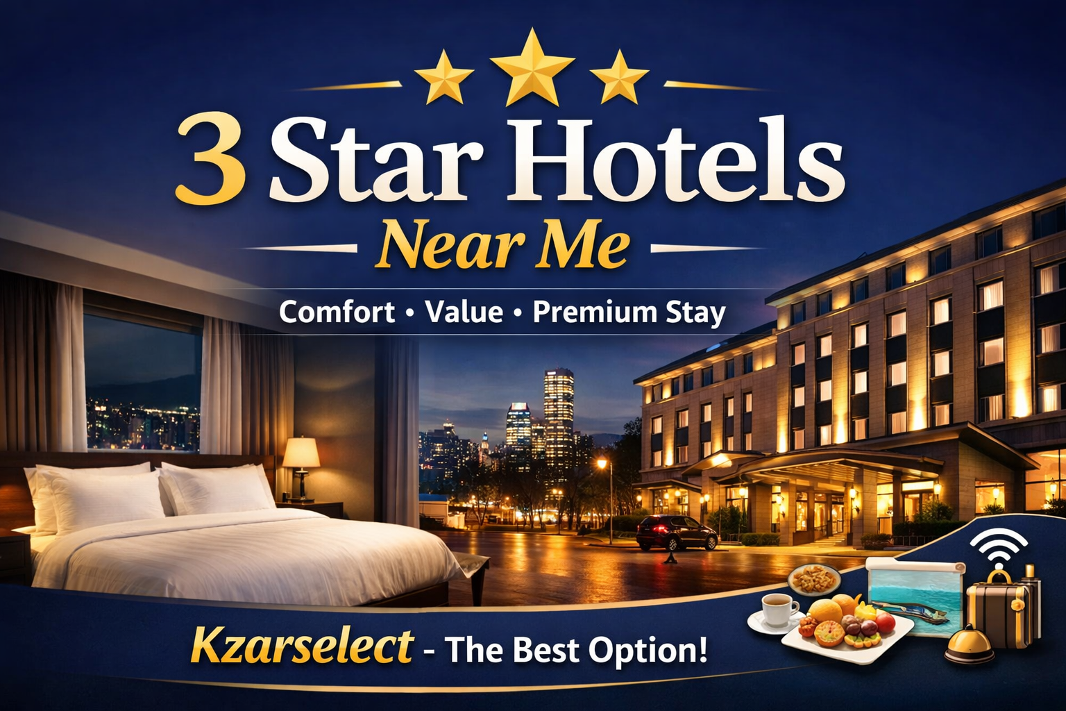 3 star hotels near me