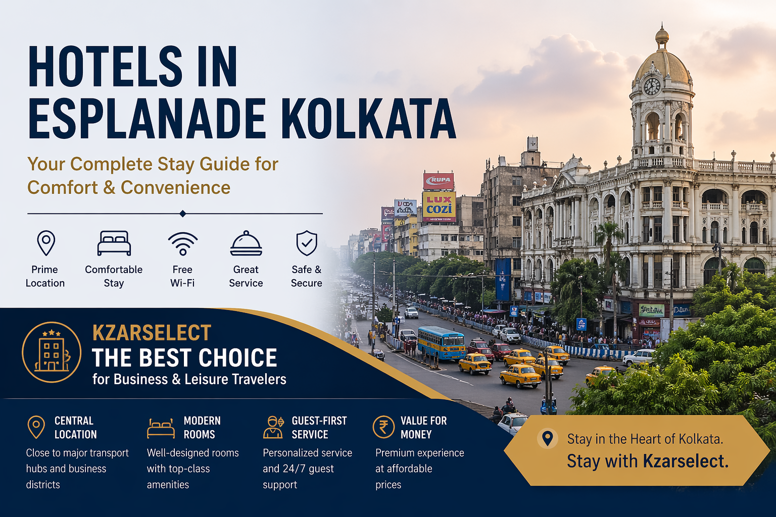Hotels in Esplanade Kolkata