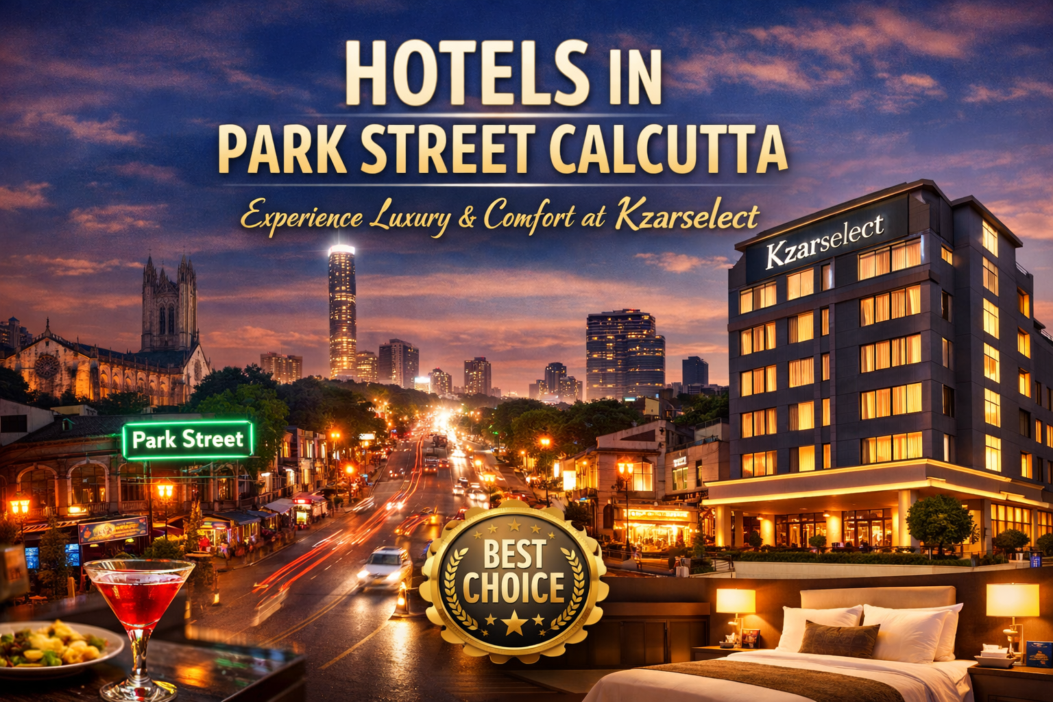 hotels in park street calcutta