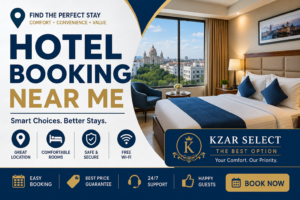 hotel booking near me