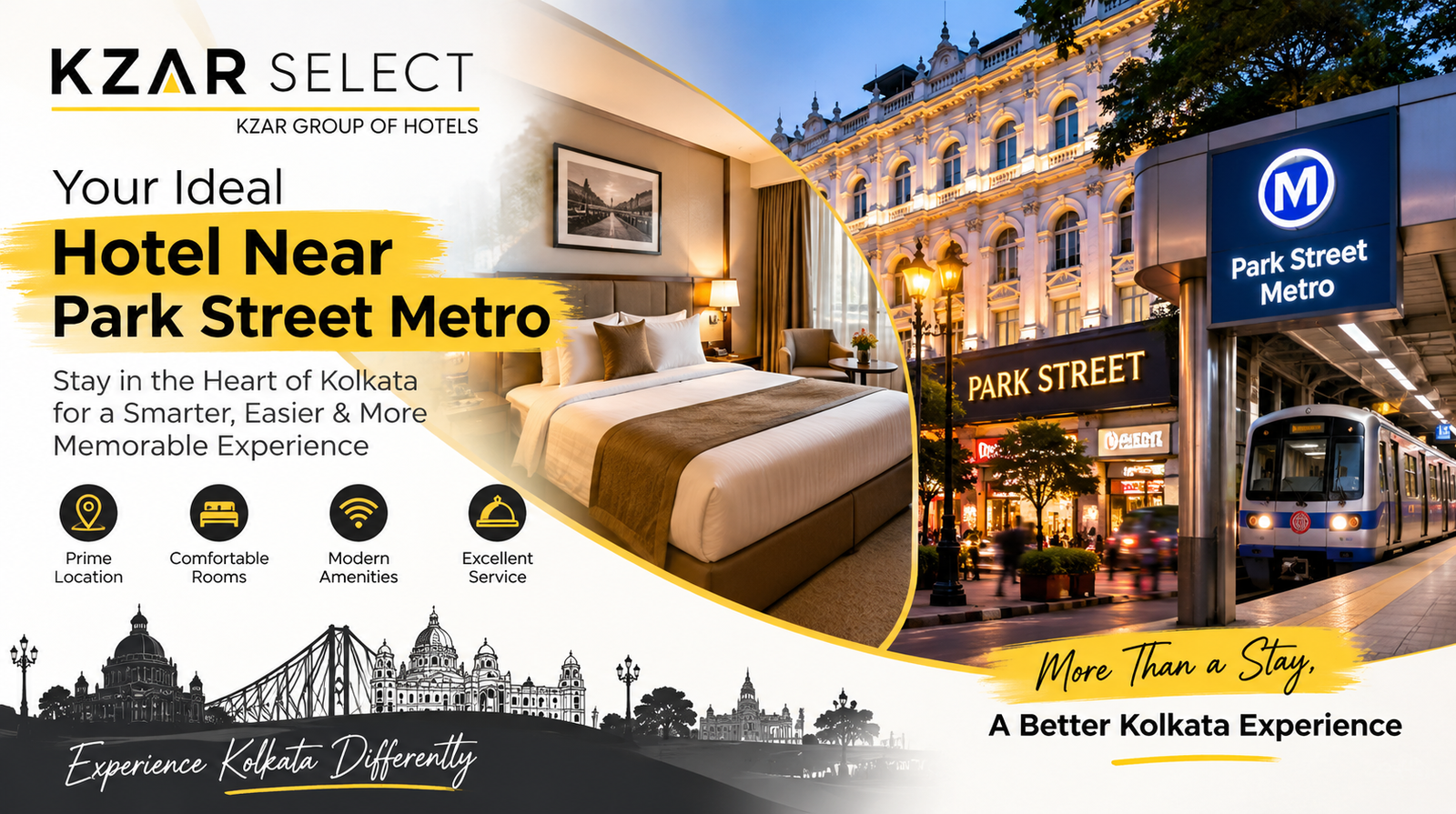 hotel near Park Street Metro